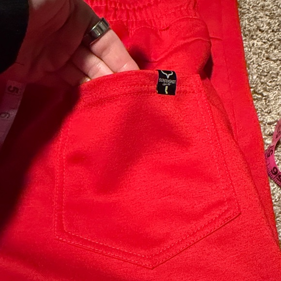 Bold red unisex sweatpants / joggers from Screenshot Sports (S) - EUC! - Picture 11 of 11
